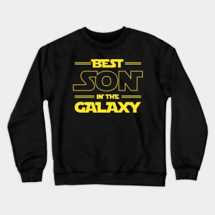 Presents for Son: Best Son In The Galaxy Crewneck Sweatshirt